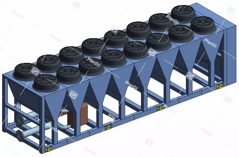 Чиллер моноблочный PYB-A-0576