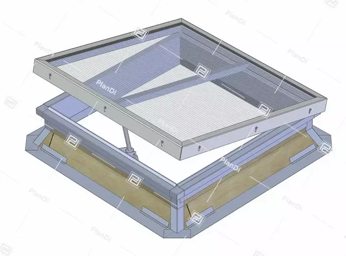 Люк mcr Prolight NG купол