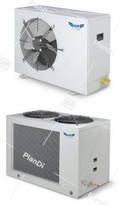 Одноконтурный компрессорно-конденсаторный блок KSK 060