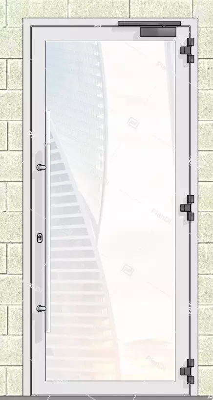 Дверь ДПО-ОГНЕДЕКОР-130У.06