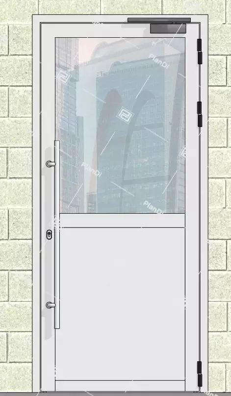 Дверь ДПО-ОГНЕДЕКОР-130У.11