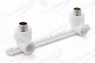 Угольник комбинированный под смеситель, НАР резьба