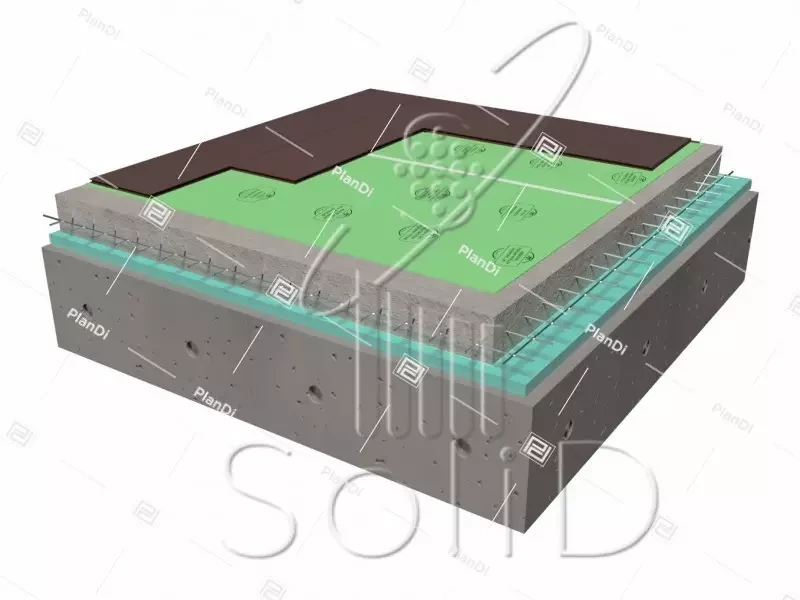 Полы с применением подложки листовой под LVT