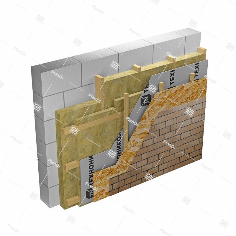 Фасады, стены. ARCHICAD