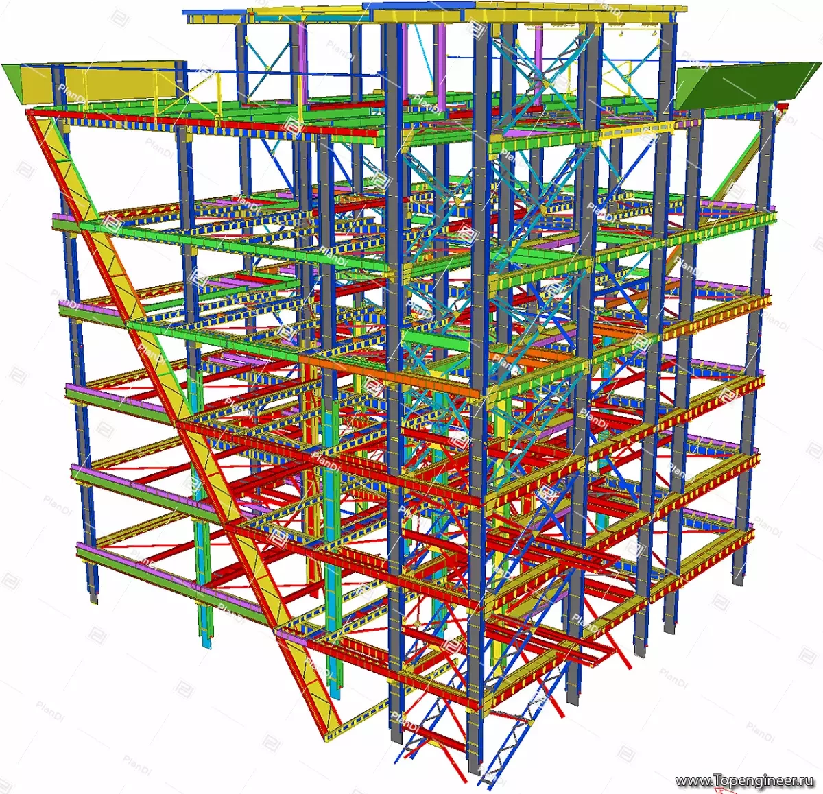Shopping center project