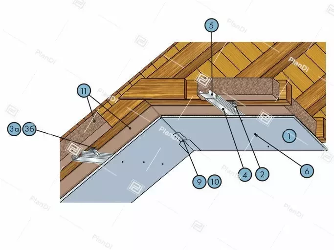 Облицовка М682 с двуслойной облицовкой ГВЛВ