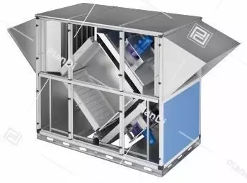 Наружная секция приточно-вытяжного кондиционера ANR TOP DLE3 80