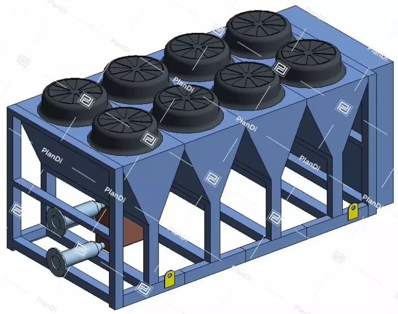 Чиллер моноблочный PYB-A-0499