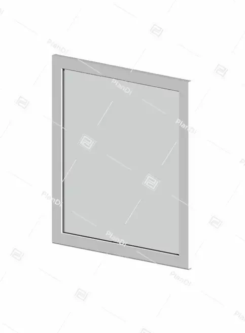 Fireproof window E-60 1-st