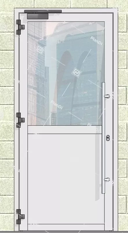 Дверь ДПО-ОГНЕДЕКОР-130У.08