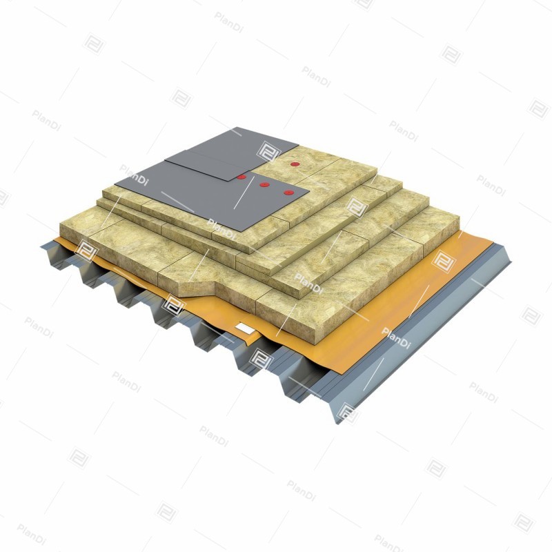 Плоские кровли. ARCHICAD